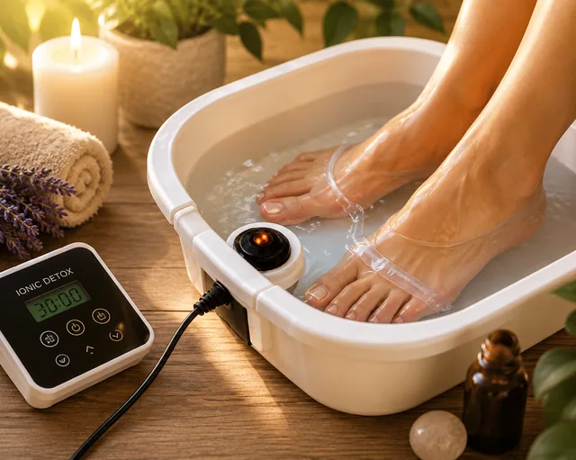 Bain de pieds ionisant, un moment de détente